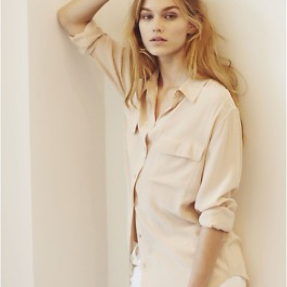 NWT Equipment Signature Silk Shirt Blouse